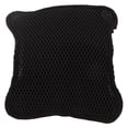 thumbnail image 5 of Funda para cojín de asiento de motocicleta, malla de asiento, transpirable, antideslizante, absorción de impacto, alivio de presión, doble capa, 5 of 5