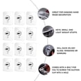 thumbnail image 4 of MasteelfCA 12 Pcs Vis Murales en Acrylique Transparent Ventouses, 4 of 8