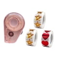 thumbnail image 4 of simhoa Manual Sticker Dispenser Teachers' Educational Supplies for School Classroom Pink, 4 of 7