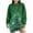 Green, variant on Women Christmas Sweatshirt Dress 2024 New Christmas Colorful Gloss Tree Print Dresses Long Sleeve Round Neck Mid-Length Pullover Funny Party Sweater Dress