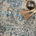 thumbnail image 5 of Superior Salford Medallion Indoor Area Rug, 6' x 9', Blue-Beige, 5 of 7