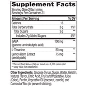 (3 pack) OLLY Goodbye Stress Gummy, Stress Support, GABA, L-Theanine, Lemon Balm, Chamomile, Berry, 42 Count