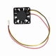 thumbnail image 4 of 8 Pcs 3 Pin 40mm Cuadrado PC Ordenador Ventilador DC 12V Negro, 4 of 4