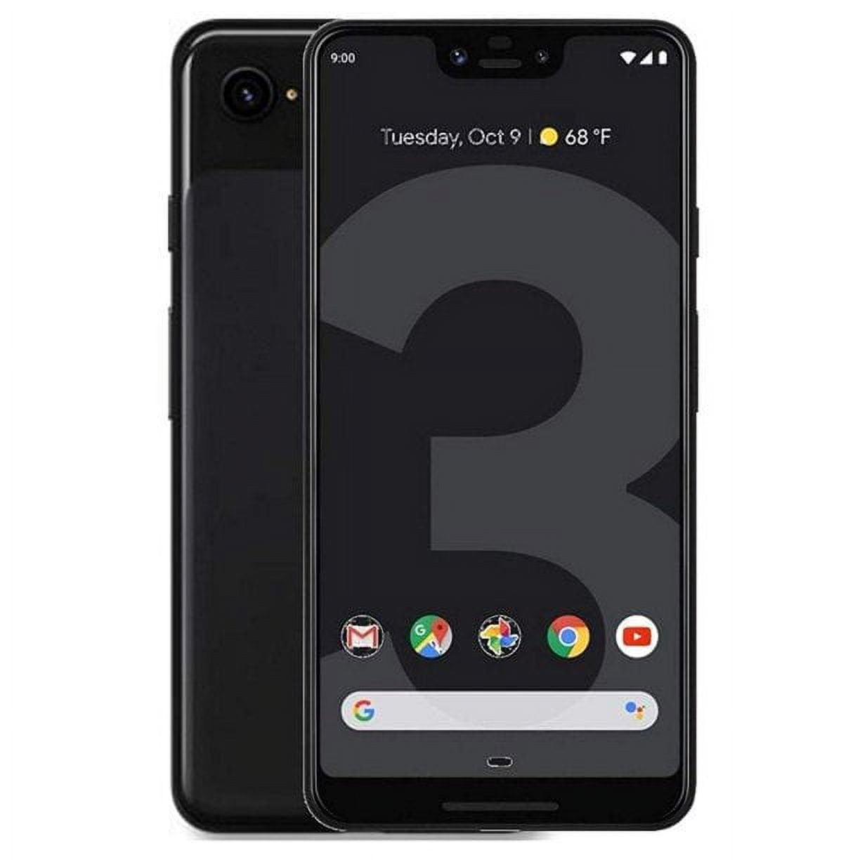 Google Pixel 3a Black Cell Phone with Extraordinary Camera and