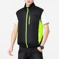 thumbnail image 1 of Pisexur Gilet Rafraîchissant pour Hommes et Femmes, 2 Ventilateurs de Climatisation USB, Surface Résistante à l'Eau Séchage Rapide avec Protection UV Grande Taille (Sans Batterie) Noir, 2TG, 1 of 9
