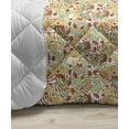 thumbnail image 3 of Rowan Down Alternative Comforter, Tile Pattern with Juicy Ashberries in Graphic Style Vivid Fall Foliage Display, Microfiber Quilt for All Season, 5 Sizes, Scarlet White, by Ambesonne, 3 of 3