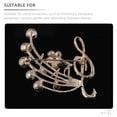 thumbnail image 4 of MasteelfCA Broche Symbole de Musique en Strass Broche Note de Musique Chandail Broche pour Femmes, 4 of 6