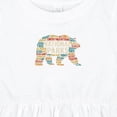 thumbnail image 4 of Inktastic National Parks Bear Silhouette Girls Baby Dress, 4 of 5