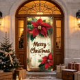 thumbnail image 2 of Ouuluon Festive Christmas Door Cover, 35X71 inch Front Door Cover for Door Wall Holiday Party Decoration, 2 of 7