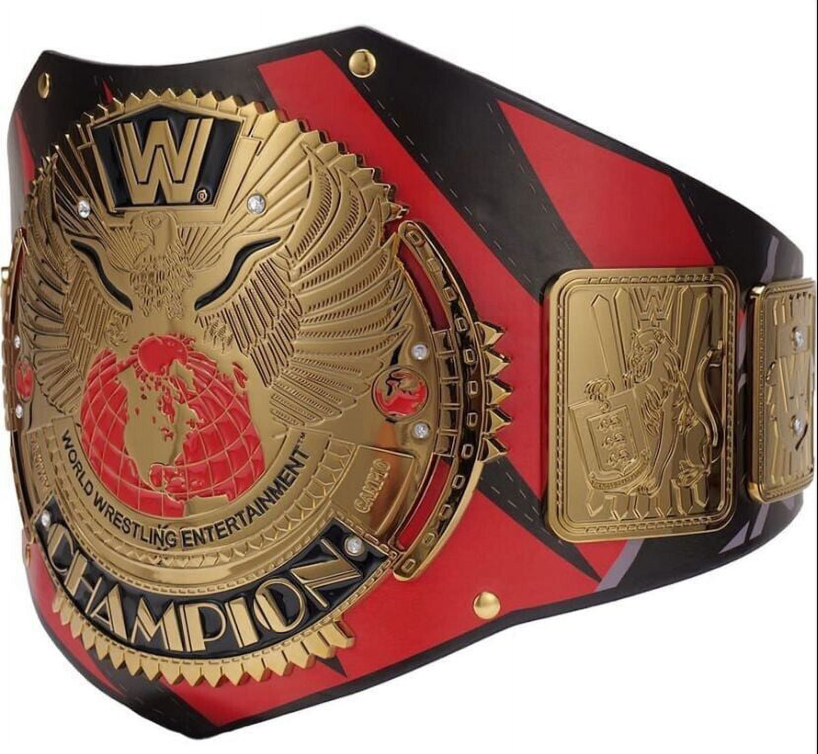 WWE Wrestling Championship Belt Replica14 Years & Up Action Figure Accessories, Cowhide Leather