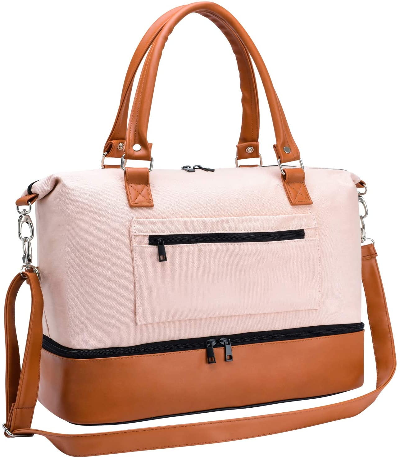 Women Travel Duffle Bag Canvas Carry On Tote Weekender Overnight Bag