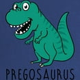 thumbnail image 2 of CafePress - Pregosaurus Maternity T Shirt - Maternity Dark T-Shirt, 2 of 3
