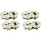 thumbnail image 1 of 3D 90-Degree Flip and Lid Hinge, Folding Door Hinges for Kitchen Cabinet Cupboard - Set of 4 Invisible Hinges, 1 of 5