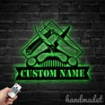 thumbnail image 2 of Handmadetneonsign Barber Metal Wall Art Light, Hair Cut Metal Sign Wall Decor, House Metal Decor 59226, 2 of 5