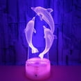 thumbnail image 2 of SHAR Dolphin 3D Light 7 their Touch Light Stereoscopic 3D Vision Light, 2 of 5