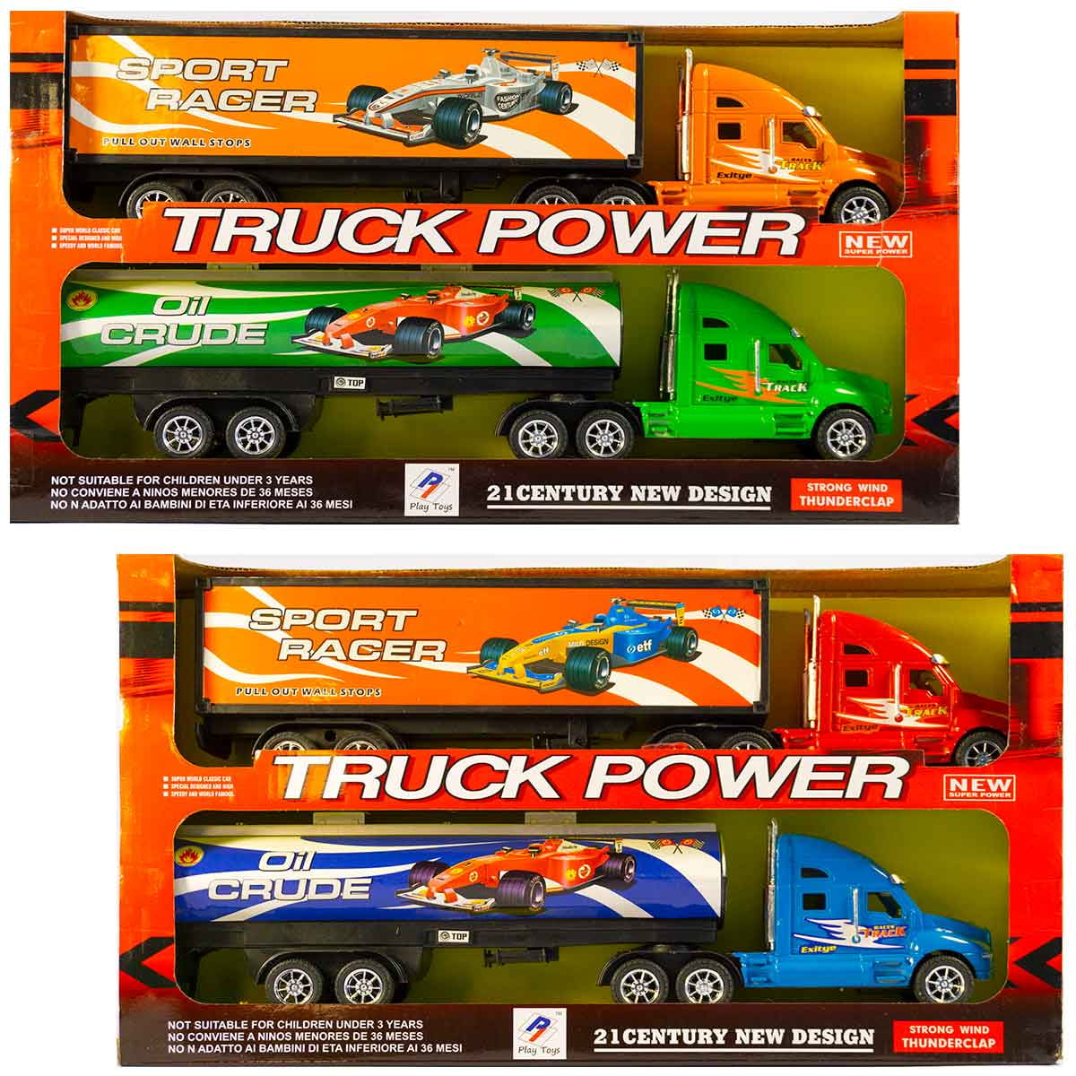 Trailers de Juguete LUP TOYS Camión en Varios estilos Walmart en