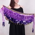 thumbnail image 4 of XIHERB Belly Dance Belt Borlas Falda Bailarina De Lentejuelas, 4 of 4