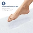 thumbnail image 2 of Thick Memory Foam Bath Mat Rug 24x16, Extra Soft Absorbent Bathroom Rug, Quick Dry Bath Mats, Non-Slip, Machine Washable Carpet for Bathroom, Tub and Shower, Home Decor Accessories, Beige, 2 of 7