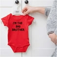 thumbnail image 5 of I'm the Big Brother Siblings Bodysuit Jumper Boys Infant Baby Brisco Brands 12M, 5 of 6