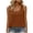 A177 Brown, variant on Tank Top for Women Scoop Neck Sleeveless Casual Dressy Style Crochet Lace Straps Design Flowy Loose Fit Summer Shell Blouse Breathable Lightweight Solid Color Comfy Versatile Basic Tops