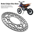 thumbnail image 3 of Dirt Bike Brake Caliper Disc Rotor, Enhanced Efficiency Low Noise Metal Replacement for PIT PRO 125cc Trail Thumpstar Quad ATV, for Enhanced Driving Experience, with Simple, 3 of 7