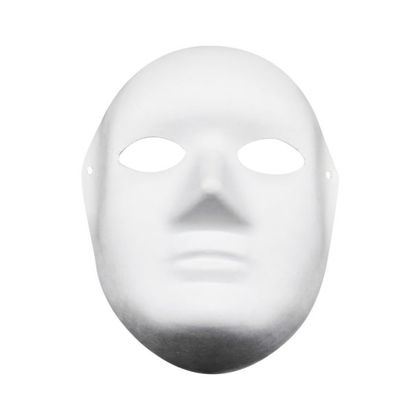 Herramientas y mejoras para el hogar Manualidades DIY Máscaras blancas Manualidades originales 10 piezas máscaras blancas