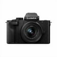 thumbnail image 2 of Panasonic LUMIX G100 4k Mirrorless Camera, Micro Four Thirds Interchangeable Lens System, 12-32mm Lens, 5-Axis Hybrid I.S., DC-G100DKK (Black), 2 of 3