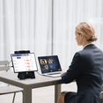 thumbnail image 6 of Tlscon 16.1" Laptop Screen Extender , IPS 1200P Portable Monitor, Up and Down Adjustable and 360°Rotating Detachable Stand,Extender for Laptop 13-17.5", Plug-Play for Mac/OS/Wins/Chrome/Dex, 6 of 9