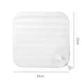 thumbnail image 5 of Naierhg Shower Drain Cover with Whale Tail Handle Soft Rubber Floor Drain Cover Shower Drain Stopper Mat Floor Drain Smell Stopper Clear, 5 of 7
