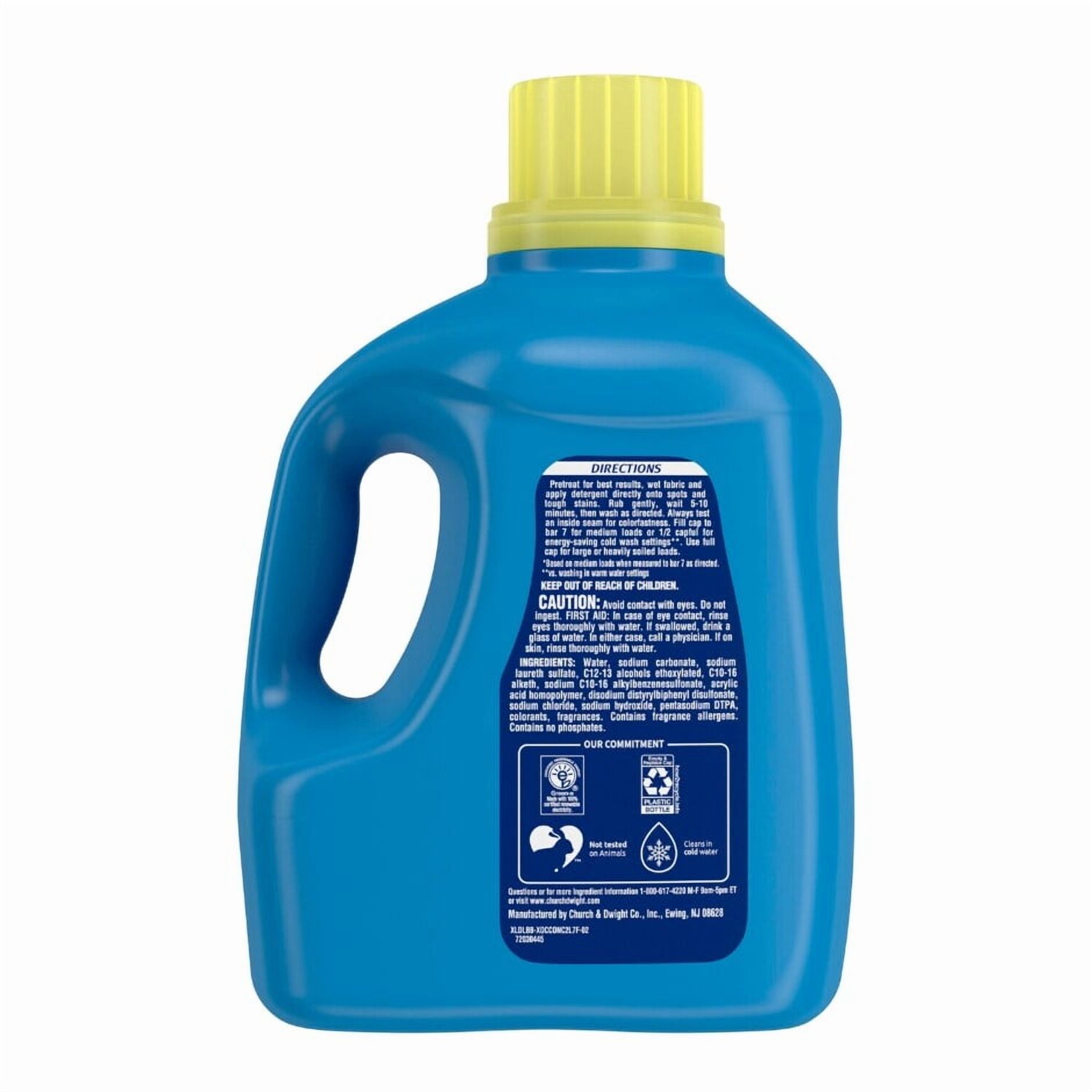Xtra Liquid Laundry Detergent (Pack 1) - 88 Loads, 136.4fl