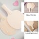 thumbnail image 2 of 6pcs Sports Table Tennis Paddle Diy Wooden Table Tennis Paddles For Crafts Unfinished Wood Paddles With Grips For Sport Games And Signature Memorabili, 2 of 4