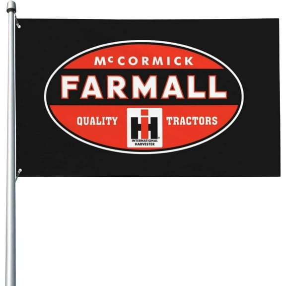 Farm-all Tractors Flag 3x5 Ft Garden Yard House Flags Decorative Banner, Indoor Outdoor Party Home Decor