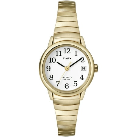 Women's Easy Reader Watch, Gold-Tone Stainless Steel Expansion