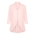 thumbnail image 3 of cocolona Lightweight Cardigans for Women Ruffle Open Front Solid Color Long Sleeve Summer Fall Tops Flowy Loose Sun Protection Cardigan, 3 of 7