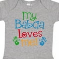 thumbnail image 4 of Inktastic My Babcia Loves Me Boys or Girls Baby Bodysuit, 4 of 5