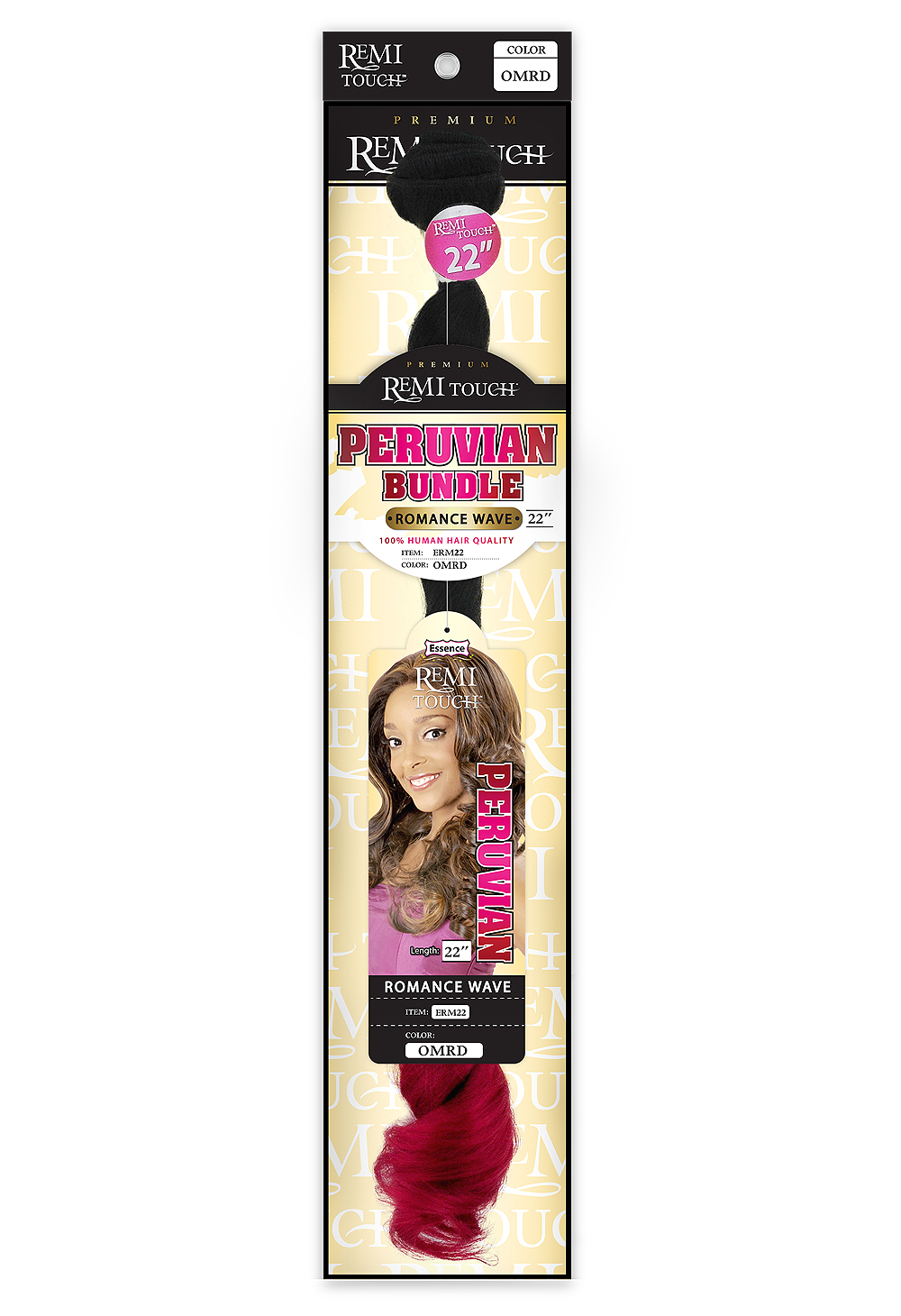 Remi Touch Peruvian Single Bundle Romance Wave 28 Color OM27