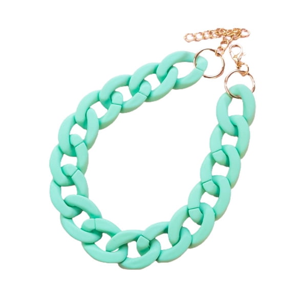CHOK Pet Necklace Adjustable Ultra-Light Fade-Resistant Lobster Clasp Design Easy-wearing Dress Up Resin Colorful Cat Jewelry