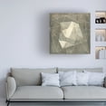 thumbnail image 3 of Jennifer Goldberger 'Geomolecule Blueprint I' Canvas Art, 3 of 3