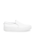 thumbnail image 2 of Steve Madden Gills-C White Slip On Low Top Rounded Toe Fashion Sneakers (White, 8), 2 of 6