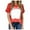 Red, variant on Womens Tops Dressy Casual Sexy Plus Size Soft T Shirts Loose Fit Cute Summer Clothes for Women Over 50