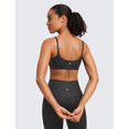 thumbnail image 2 of Sostén CRZ YOGA Butterluxe sin Aros con Tirantes Ajustables Negro XL, 2 of 5
