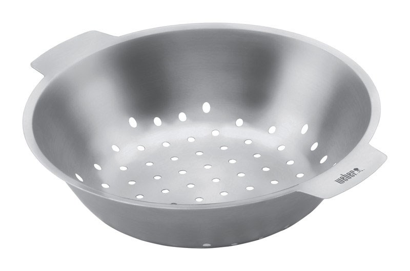 er Stainless Steel Round Grill Basket