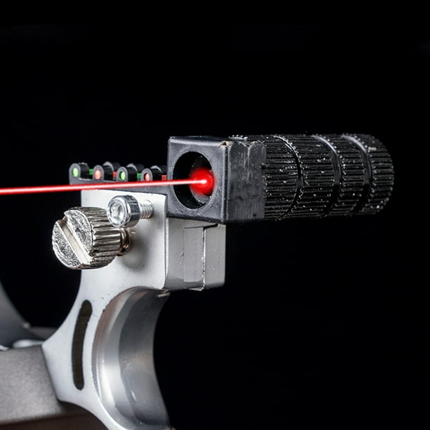 Red Light Slingshot For Outdoor Slingshot With Aiming Sight Red