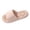 Pink, variant on Massage Slippers House Shoes for Men Women Non Slip Quick Dry Lightweight EVA Open Toe Slides Indoor Bathroom Black,Size 7.5-8.5
