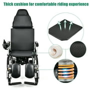 DIYAREA Portable Electric Wheelchair for Adults, Portable All Terrain Lightweight Wheelchairs, Foldable Motorized Power Wheel Chair