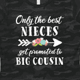 thumbnail image 4 of Inktastic Only the Best Nieces Get Promoted to Big Cousin Women's T-Shirt, 4 of 5