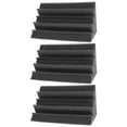 thumbnail image 2 of MasteelfCA 3Pcs Useful Corner Bass Trap Sound Absorbing Acoustic Foamed Tile for Studio, 2 of 7