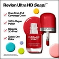 thumbnail image 2 of Revlon Ultra HD Snap Vegan Glossy Nail Polish, 8mL, 2 of 9