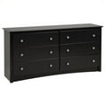 thumbnail image 5 of Home Square 4-Piece Set with Storage Bed 6-Drawer Double Dresser & 2 Nightstands, 5 of 14