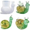 thumbnail image 1 of 2 Pieces Large Snail Silicone Flower Pot Molds, 1 of 6
